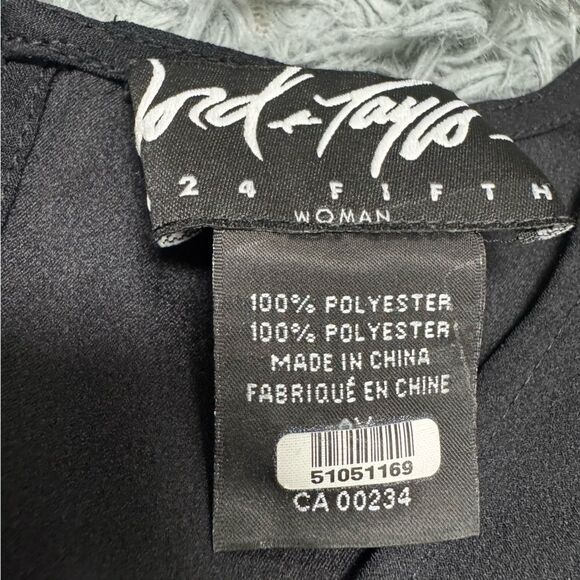 Lord & Taylor Black Tank Top Size 4x - Picture 3 of 6